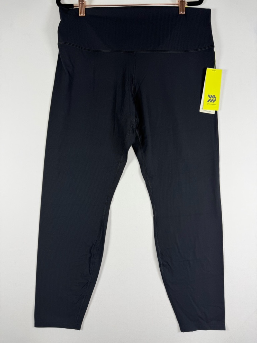 Women's Everyday Soft High-Rise 7/8 Leggings - All In Motion Black XXL - Picture 6 of 13